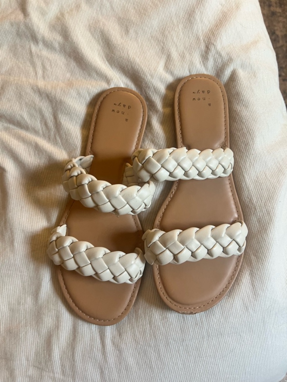 Slide On Strappy Sandals